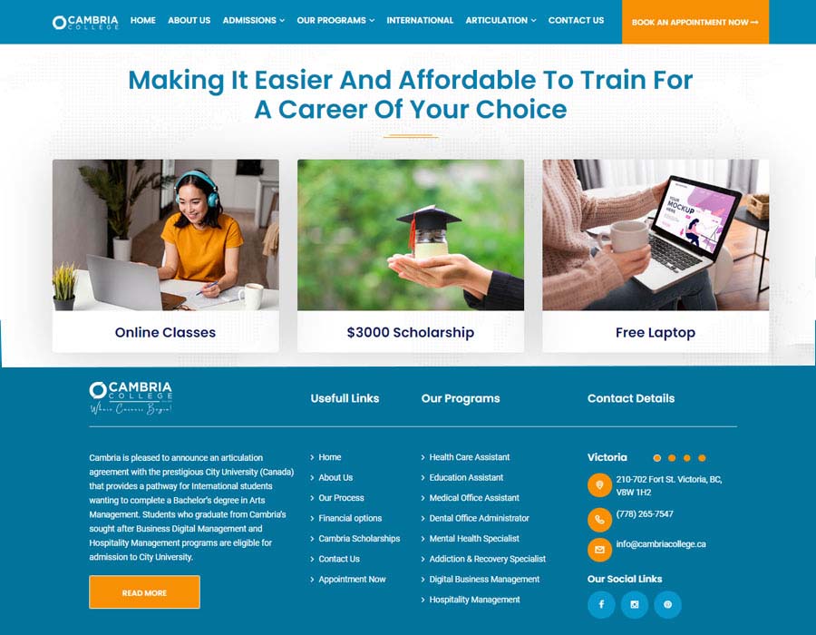 Website Master Portfolio